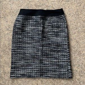 Black, grey, and white Skirt